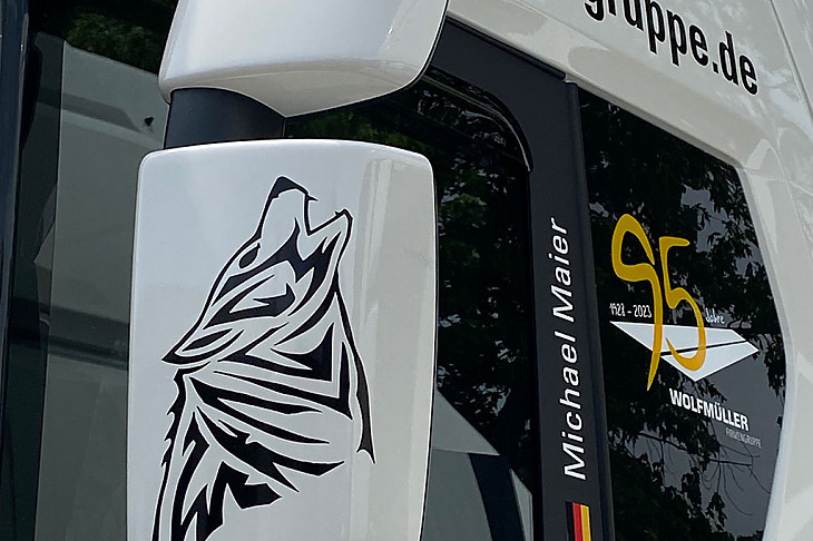 Scania 560 S für den Fahrer Michael Maier