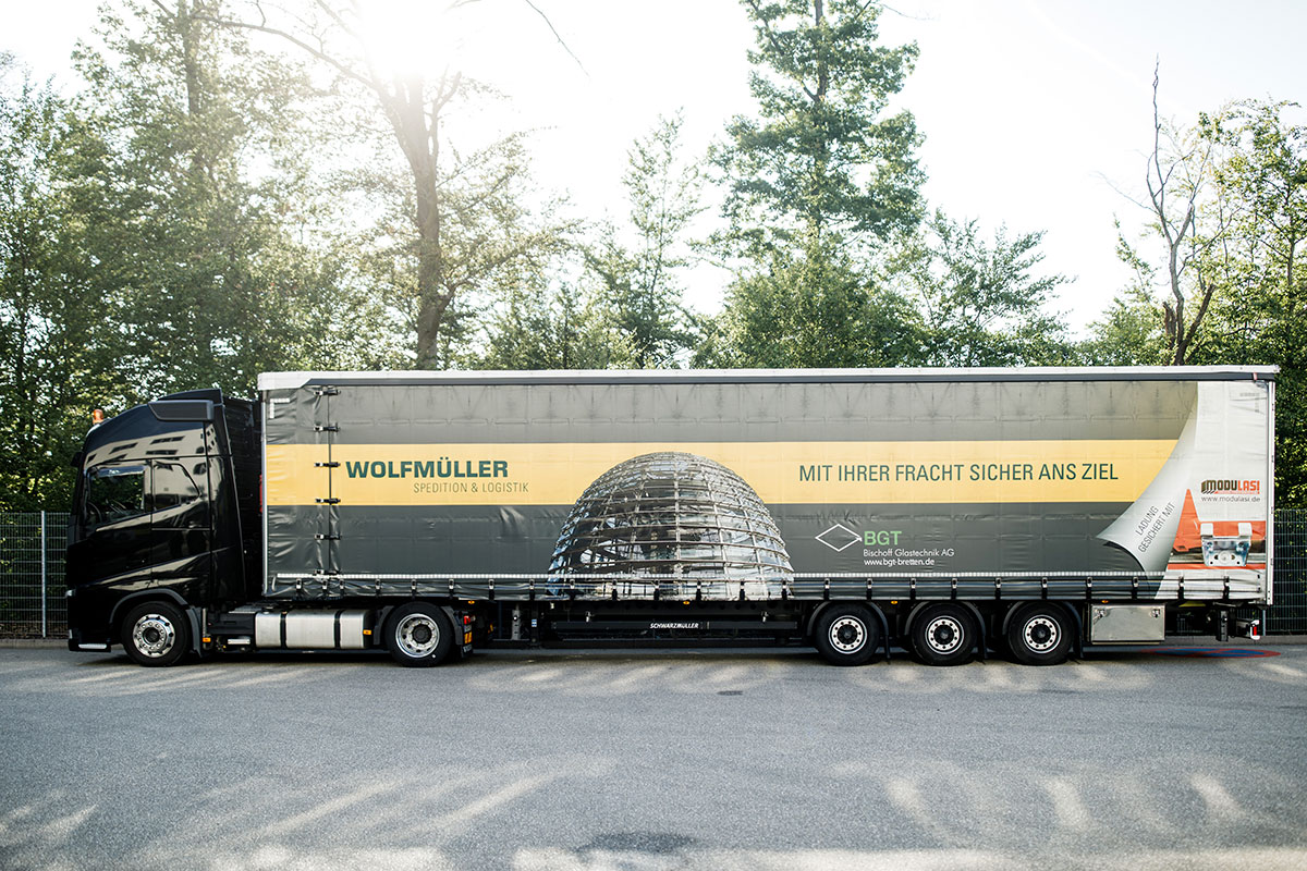 4 Achser Semi-Tieflader